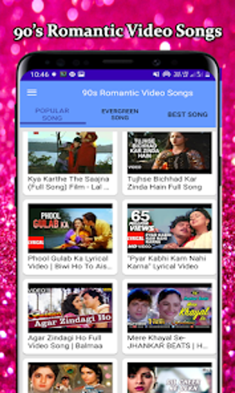 90s Hindi HD Video Songs