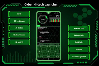 Cyber Hi-tech Launcher 2023