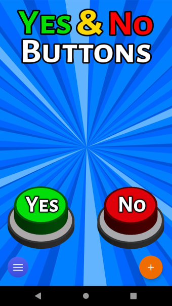 Yes  No Buttons Game Buzzer