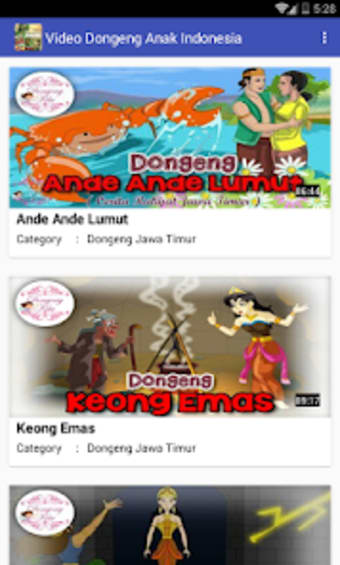 Video Dongeng Anak Indonesia