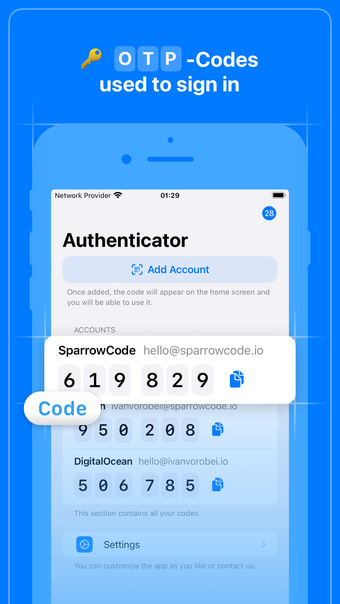 TOTP Authenticator 2FA