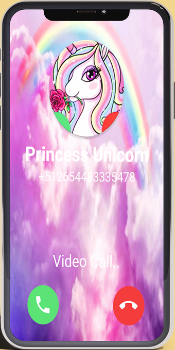 Fake call -From Princess unicorn doll