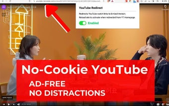 YouTube Redirect Distraction Free