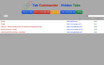 Tab Commander