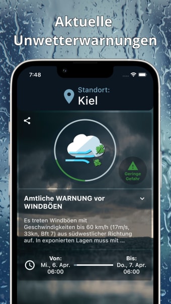 Meteo - Unwetter Warn App