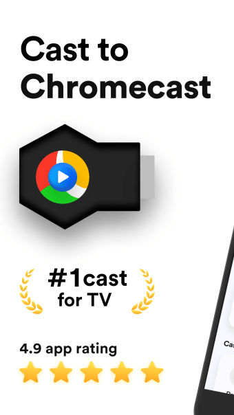 Cast for Chromecast-enabled TV