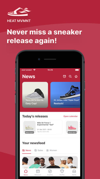 HEAT MVMNT - The Sneaker App