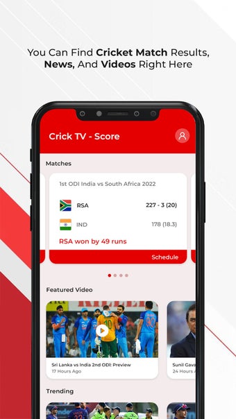 Live Cricket TV : Score