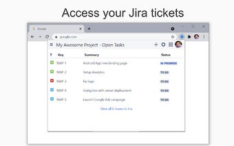 Jira for Chrome