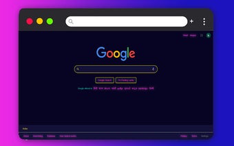 Glow Theme for Google™