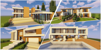 Modern House Map for Minecraft