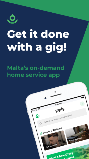 Gigify: On-demand service app