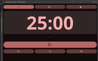 Pomodoro Timer - Side Panel