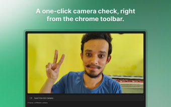 Front Mirror - One click camera check