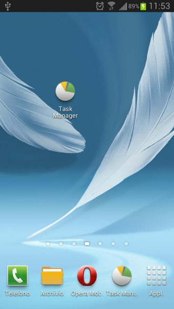 Task Manager Note 2 Shortcut