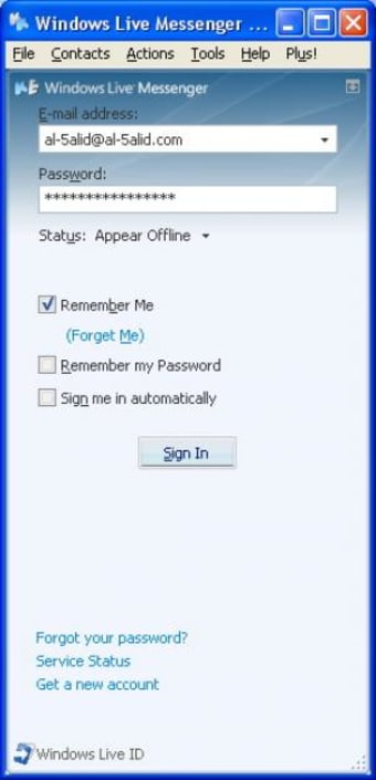 Windows Live Messenger Khalid Edition