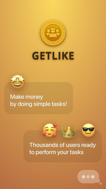 Getlike: Earn and promotion