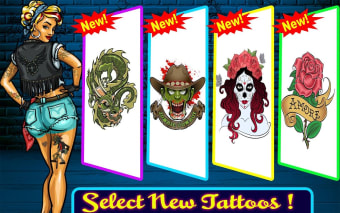 Ink Tattoo Maker Games: Design Tattoo Games Studio