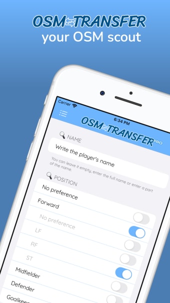 OSM Transfer: Scout List
