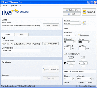 Riva FLV Encoder