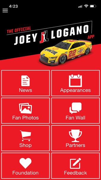 Joey Logano Official App