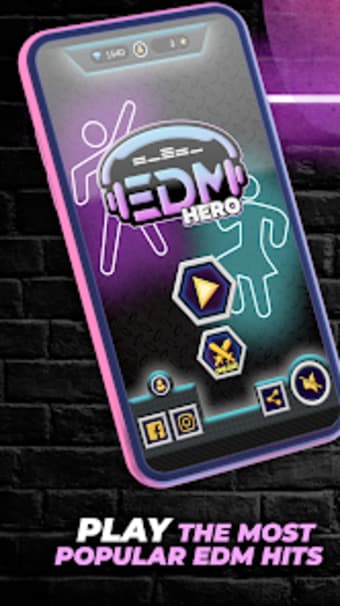 Guitar Hero Game: EDM Music
