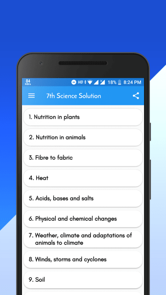 Class 7 Science NCERT Solution