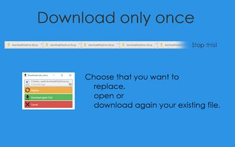 Download only once