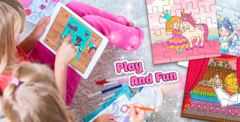 Princess puzzles - Girl games
