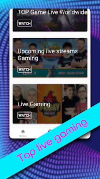 Go-To Live - Game Live Stream