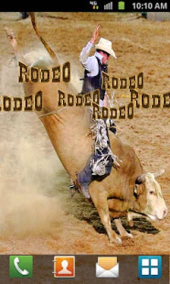 Bull Rodeo Live Wallpaper