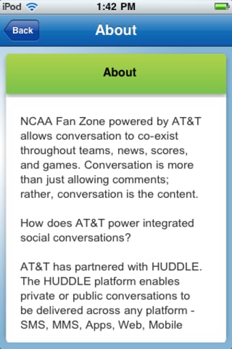 NCAA Fan Zone