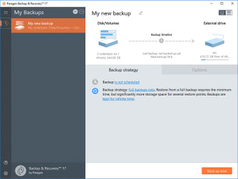 Paragon Backup & Recovery 17 Free