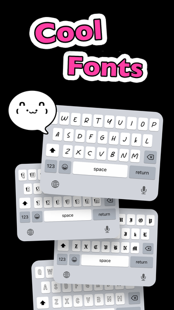 Fonts  Keyboard for iPhone