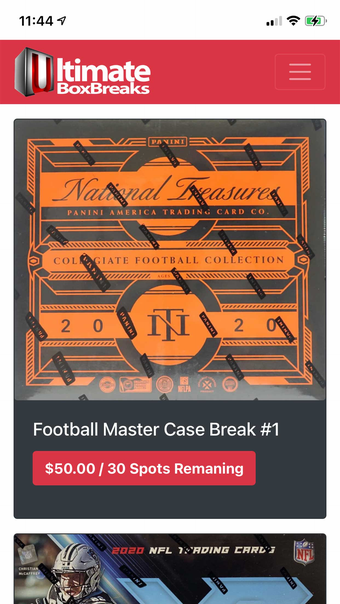 Ultimate Box Breaks