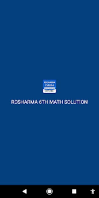RD Sharma 6 - 12 Math Solution