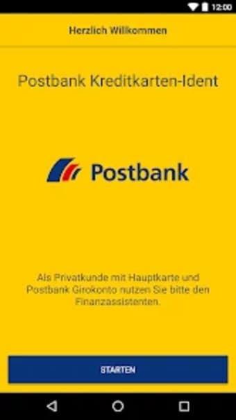 Postbank Kreditkarten-Ident