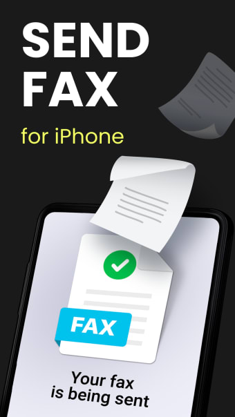 Fax2Go: Faxes from iPhone App