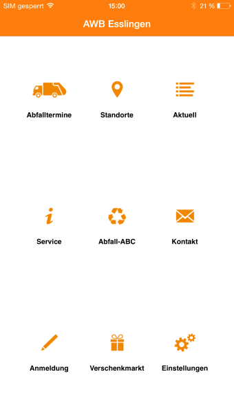 Abfall-App AWB Esslingen