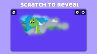 Dinosaur Scratch & Color for kids & toddlers