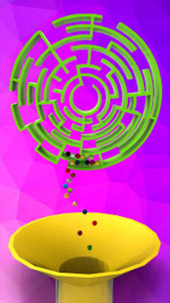 Circular Maze Escape : Balls Out Puzzle 3d
