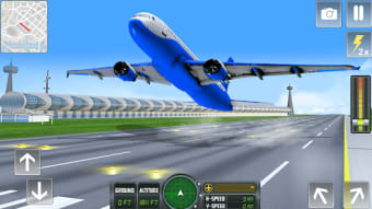 Flying Airplane Pilot Games
