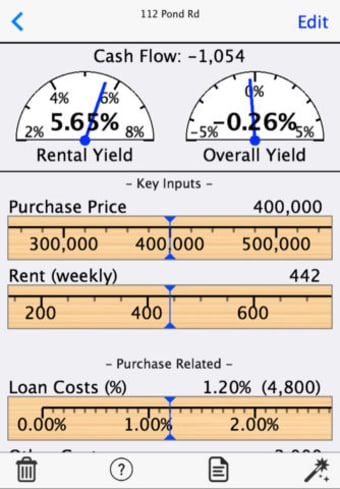 Rental Property Selector (Rental Yield Calculator)