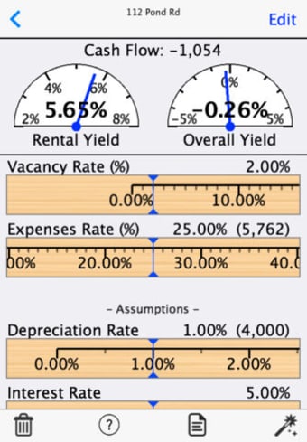 Rental Property Selector (Rental Yield Calculator)