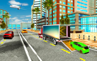 Car Transporter Plane Simulator  City Cargo Car