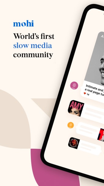 Mohi - slow media community