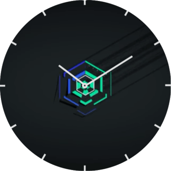 Animated Abstract Watch Face
