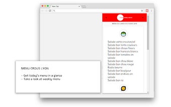 Menu Crous Lyon