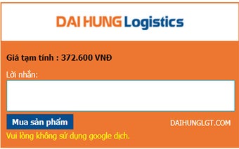 DaiHung.com - Công cụ đặt hàng