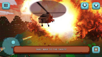 Gunship Craft: Crafting  Helicopter Flying Games